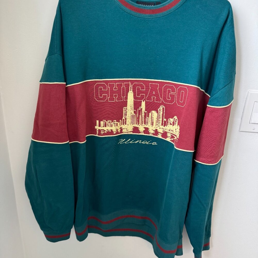 Chicago Illinois Matching Set – Crewneck & Joggers - Picture 3 of 9